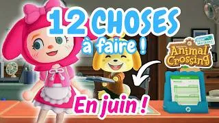 Miniature : 12 CHOSES IMPORTANTES à FAIRE au moi de JUIN dans Animal Crossing New Horizons