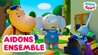Miniature : Nous apportons notre aide avec Tina et Tony | Tina & Tony | Dessin animé