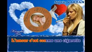 Miniature : Karaoké Tino - Sylvie Vartan - L' amour c'est comme une cigarette - V O  avec choeurs dévocalisée