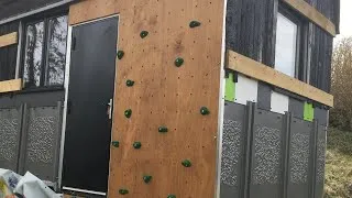 Miniature : Construire un mur d'escalade BARDAGE TINY HOUSE