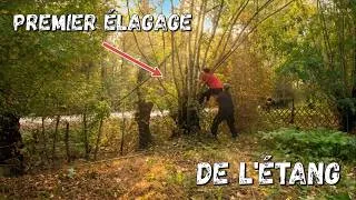 Miniature : Premier débroussaillage à l'étang des Sisters