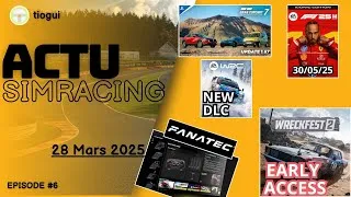 Miniature : SIMRACING : F1 25 - GRAN TURISMO 7 - EA WRC - WRECKFEST 2 - FANATEC