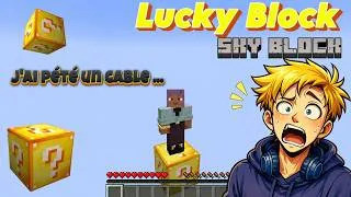 Miniature : Survivre sur un Lucky Block sur Minecraft! ( J'ai vraiment pas eu de chance...)