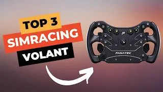 Miniature : TOP 3 : Meilleur Volant Simracing 2026 🔥