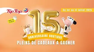 Miniature : 🎉 Grand jeu anniversaire | Boutique Tip Top 🎉