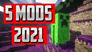 Miniature : 5 MODS A JOUER EN 2021 (Minecraft)