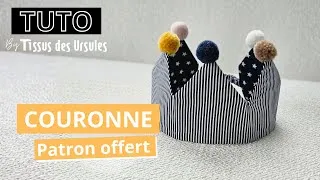 Miniature : TUTORIEL COUTURE : Coudre une couronne