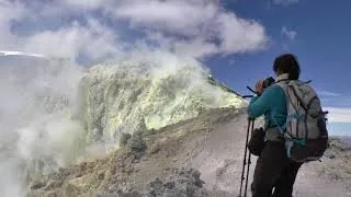 Miniature : volcans et salars du nord Chili 3/4 Ascension du volcan Isluga