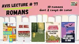 Miniature : 10 romans dont 2 coups de coeur! - Avis lecture 77