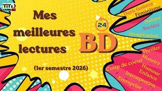 Miniature : Mes 24 meilleures lectures BD - 1er semestre 2026