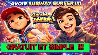 Miniature : 🚨 TUTO : AVOIR SUBWAY SURFERS 2 AVANT SA SORTIE !! 😱🔥