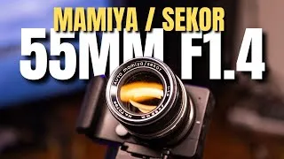 Miniature : Vintage Lens: Mamiya/sekor 55mm F1.4