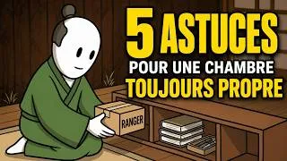 Miniature : 5 Méthodes japonaises pour une chambre parfaitement rangée (Adieu le désordre)