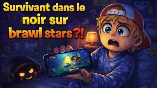 Miniature : Survivant DANS le NOIR sur BRAWL STARS ?! 