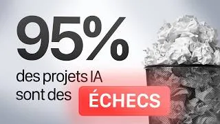 Miniature : Pourquoi 95% des projets d'intégration de l'IA en entreprise sont des échecs ? (99P #10)