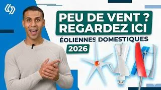 Miniature : Éoliennes domestiques : trois solutions utiles pour produire de l’énergie chez soi