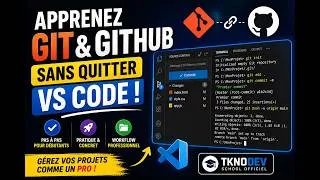 Miniature : Apprenez Git & GitHub sans quitter VS Code !