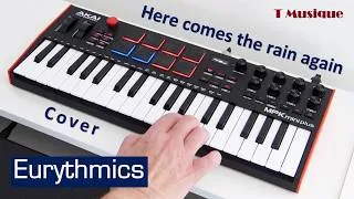Miniature : Here comes the rain again - Eurythmics | Reconstructed on PSR-S775 | MPK Mini Plus | Synthé + Chant.