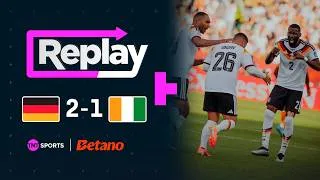 Miniature : Alemania despertó en la agonía ante Costa de Marfil | Replay Betano - TNT Sports