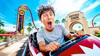 Miniature : 24H DANS LE PLUS GRAND PARC D’ATTRACTIONS DU MONDE ?!