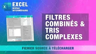 Miniature : Filtres avancés, tris multicritères et extraction : optimiser vos grands tableaux Excel