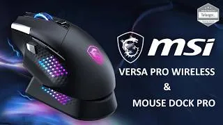 Miniature : MSI VERSA PRO WIRELESS & MOUSE DOCK PRO - Souris gaming & Station d'accueil - Unboxing