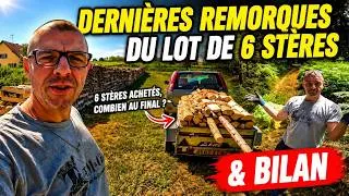 Miniature : INCROYABLE ! 6 stères achetés… Regardez combien j'ai obtenu au final !💪🌲🌳🪓🪵