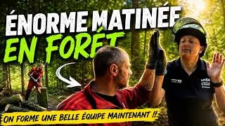 Miniature : 🌲 2 arbres, 1 abattage... plus rien ne nous arrête ! 💪🌲🌳🪓🪵