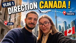 Miniature : ON PART AU CANADA ! (ON FAIT QUE MANGER) - VLOG 1 TORONTO
