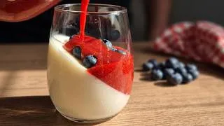 Miniature : Panna Cotta Magique ! Pas de gélatine, pas d'agar agar...