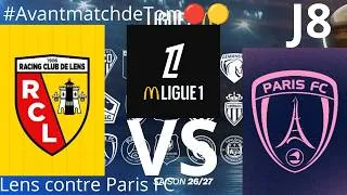 Miniature : #AvantmatchdeTom🔴🟡(Lens contre Paris FC)J8 prono 2 - 0 pour Lens il faut gagner demain obligatoire 🤞