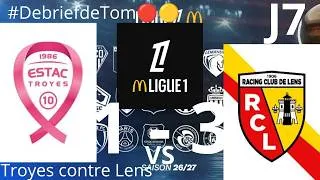 Miniature : #DebriefdeTom🔴🟡(Troyes contre Lens) (1 - 3) but CSC Maufrey,Odsonne Edouard et Ruben Aguilar♥️💛⚽⚽⚽
