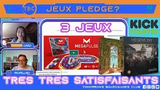 Miniature : TBC ✅Jeux Pledge? 🌞LaCopineGeek,  😎McMillan S02e05 🟢 KickStarter