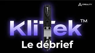 Miniature : Creality KliTek : enfin du changement ?
