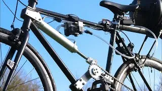 Miniature : Un vélo qui roule à l’air comprimé : incroyable mais vrai !