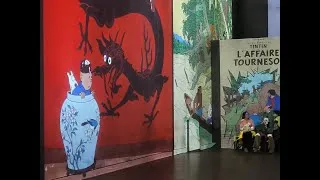 Miniature : l'Atelier des Lumières - Tintin, l'aventure immersive