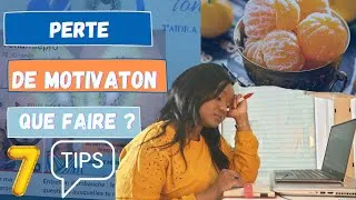 Miniature : Comment rester motiver ? Baisse de motivation en hiver ! 7 astuces ! @Tonamiepro