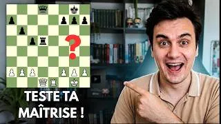 Miniature : Attraction aux échecs : le test ultime en 10 positions