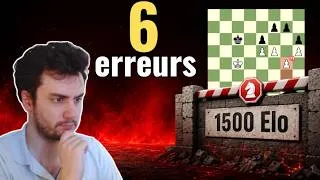 Miniature : Ces 6 erreurs te bloquent à 1500 Elo