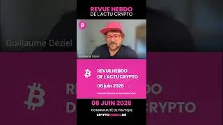 Miniature : 2026-06-08 - Revue Hebdo ActuCrypto | Bitcoin est-il mort ? La vérité que les médias cachent...