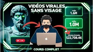 Miniature : Comment Je Crée Mes Vidéos Sur Le Stoïcisme Avec l'IA (550$ / JOUR)