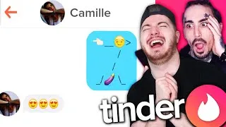 Miniature : LES PIRES MESSAGES TINDER ! Ft @BeaniemillieTvei @maxime.riviere