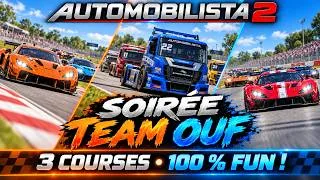 Miniature : GT3, CAMIONS ET VIRÉE EN CALIFORNIE : la TEAM OUF se lâche ! 😂 | Automobilista 2  VR