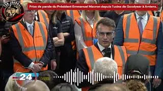 Miniature : Emmanuel Macron ► Prise de parole du Président depuis l'usine de Goodyear à Amiens.