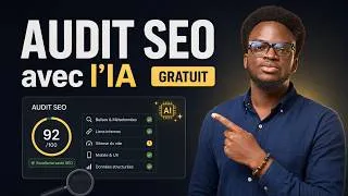 Miniature : Comment faire un audit SEO gratuit avec l’IA ? (prompt+tuto sans blabla)