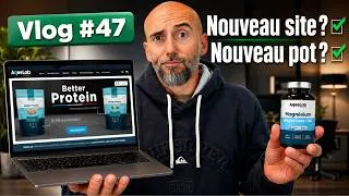 Miniature : Vlog #47 : On continue de tout changer et je réfléchis trop 😅 (Design du site, packaging...)