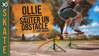 Miniature : OLLIE :  Apprendre et oser sauter par dessus un obstacle en skate