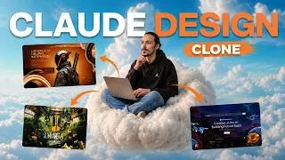 Miniature : Le clone GRATUIT de Claude Design : j'ai créé un site PRO + son app mobile