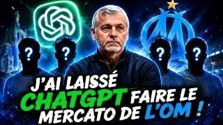 Miniature : J'AI LAISSÉ CHATGPT FAIRE LE MERCATO DE L'OM SUR FM26 !