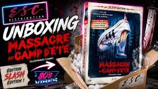 Miniature : Unboxing #60 Massacre Au Camp D'été BLU-RAY Collector Limitée  @esc_films